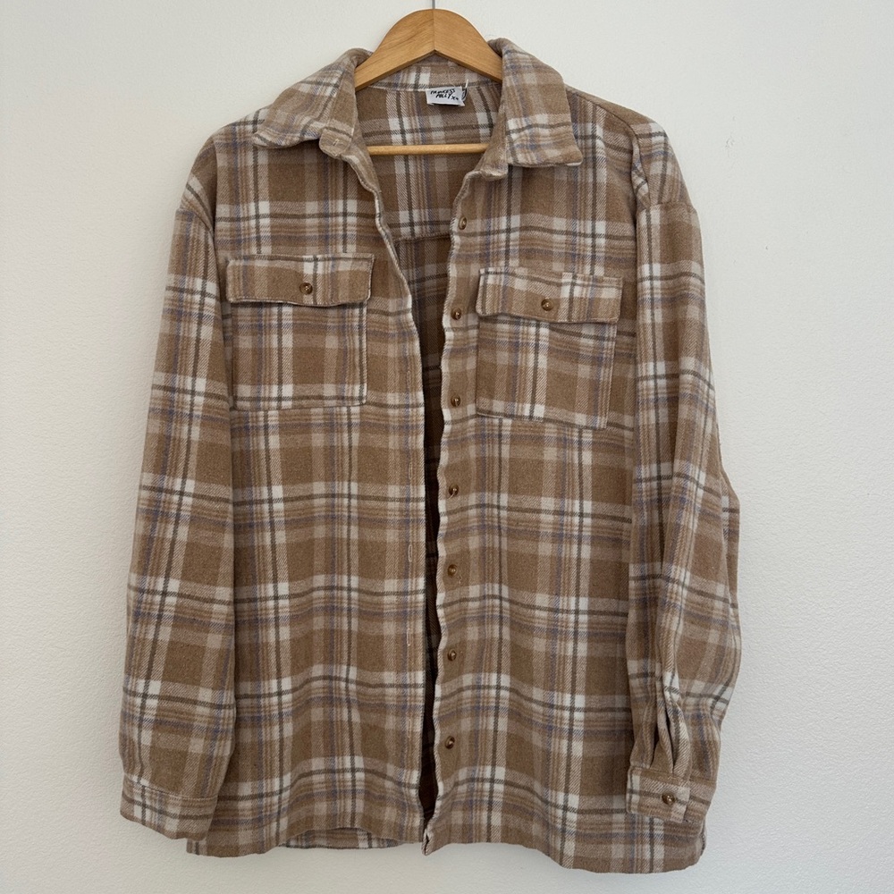 Princess Polly Mila Shirt Multi flannel